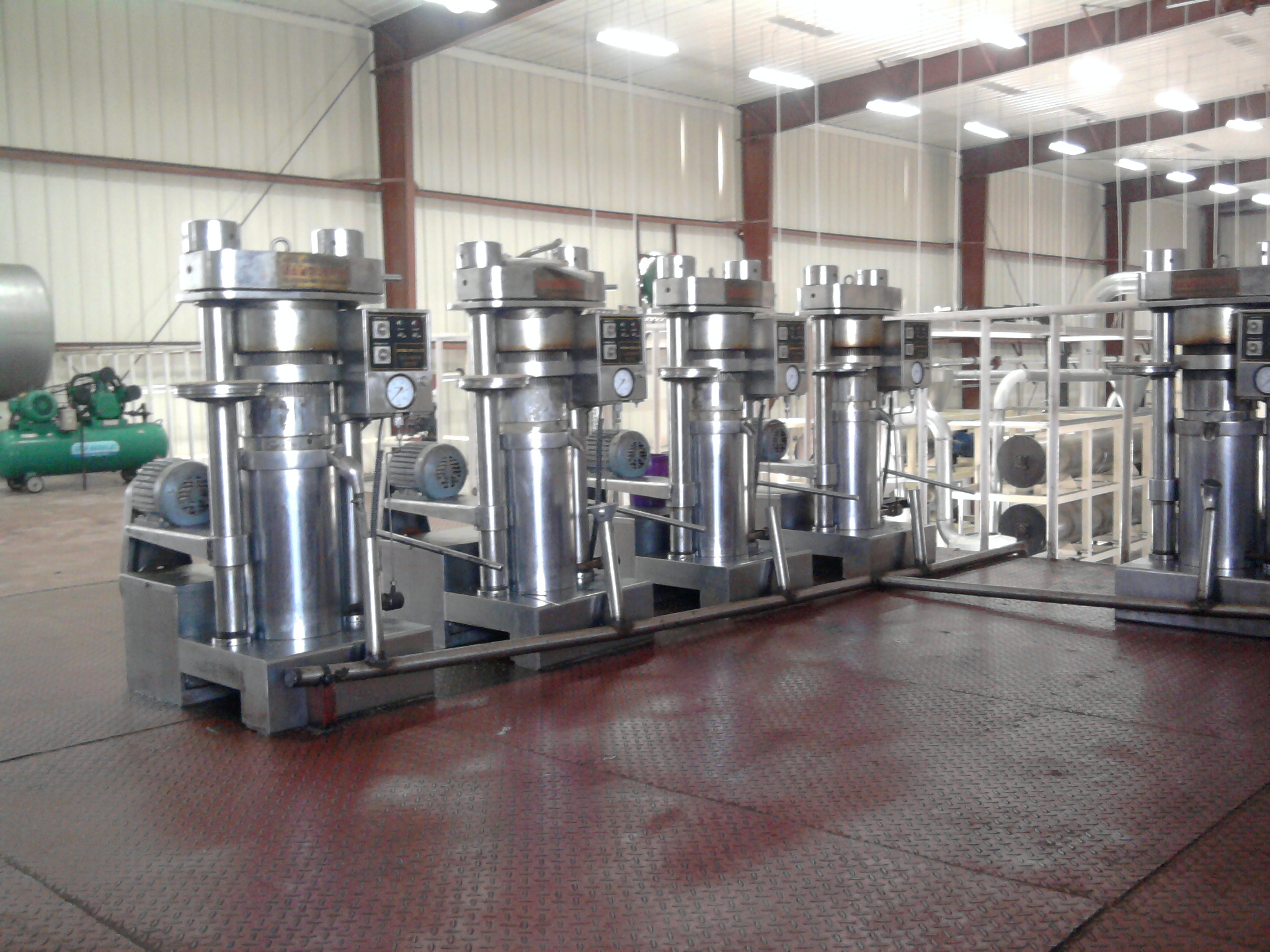 Installation of sesame oil extraction plant in Sudan
